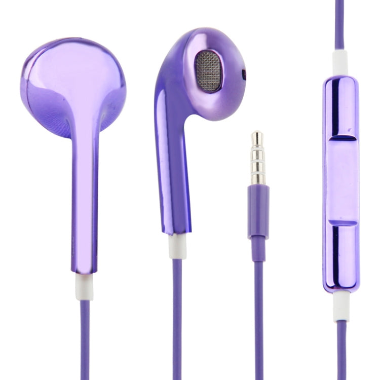 Écouteurs stéréo 3,5 mm avec fil de galvanoplastie pour téléphones Android, PC, lecteurs MP3 et ordinateurs portables